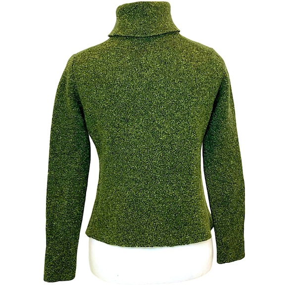 Eileen Fisher Turtleneck Sweater Soft Wool Blend Sz XS Minimalist Sophisticated - Picture 2 of 5